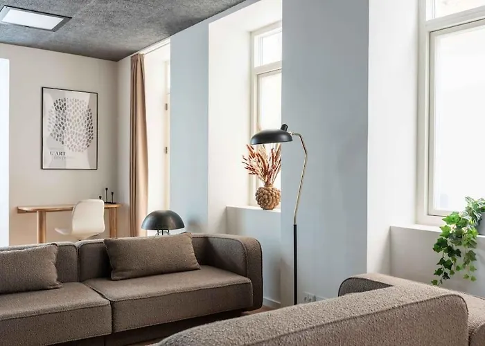 Apartmán Spacious Double-apartment For 10 In Cph Center *