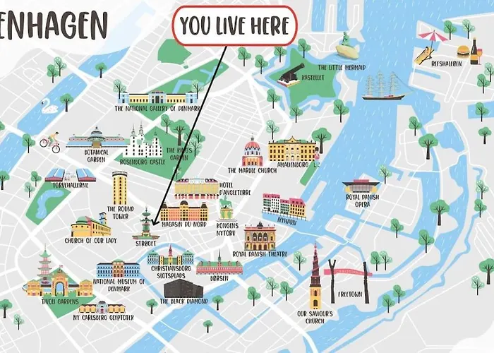 Spacious Double-apartment For 10 In Cph Center *